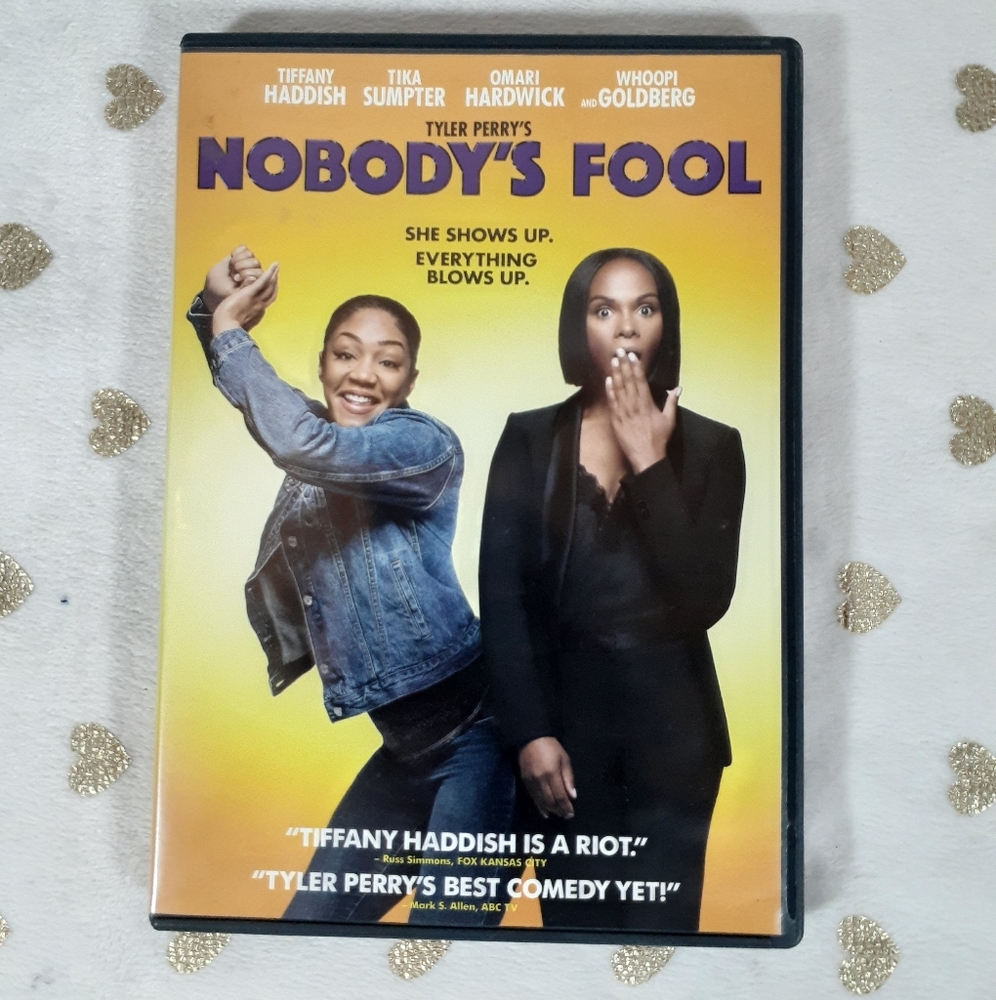 🎉S-HP🎉 📀📼 10/$25 Tyler Perry's Nobody's Fool DVD